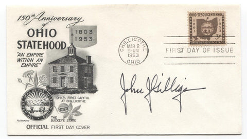 John J. Gilligan Signed FDC First Day Cover Autographed Governor