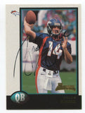 1998 Bowman Brian Griese Signed Card Football NFL Autographed AUTO #7