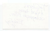 Sebadoh - Bob Fay Signed 3x5 Index Card Autographed Signature