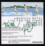 Belmondo Signed CD Album Cover Autographed 