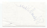 Steve Nieve Signed 3x5 Index Card Autographed Signature Elvis Costello Band