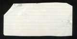Roger Dunn Signed Cut 3x5 Index Card Autographed Signature Actor Beetlejuice