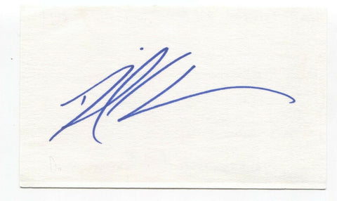 Wave - Dave Thomson Signed 3x5 Index Card Autographed Signature