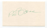 Pat Boone Signed 3x5 Index Card Autograph Actor Singer