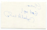 Annabelle Waugh Signed 3x5 Index Card Autographed Canadian Actress Degrassi