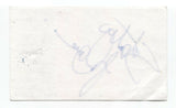 Sebastian La Cause Signed 3x5 Index Card Autograph Signature Actor Rocky Horror
