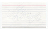 Kim Chapiron Signed 3x5 Index Card Autographed Signature Film Director