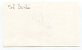 Sal Bando Signed 3x5 Index Card Autographed Baseball MLB Kansas City Athletics