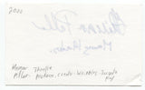 Hemar Pillar Signed 3x5 Index Card Autograph Signature Producer Wrinkles Play
