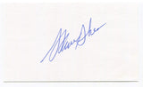 Steve Shea Signed 3x5 Index Card Autographed MLB Baseball Houston Astros