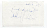 Richard Greenblatt Signed 3x5 Index Card Autographed Signature Playwright