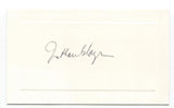 Nathan Glazer Signed Card Autographed Signature Sociologist 