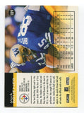 1995 SkyBox Mark Bruener Signed Card Football Autograph NFL AUTO #189 RC