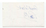 Paul Irving Signed 3x5 Index Card Autographed Signature Comedian Comic Actor