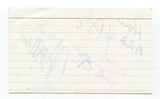 Scott Harris Signed 3x5 Index Card Autographed Signature Comedian Comic Actor