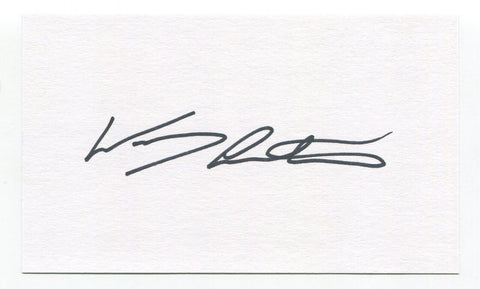 Woody Austin Signed 3x5 Index Card Autographed PGA Golf Golfer