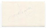Irish Rovers - Jimmy Ferguson Signed 3x5 Index Card Autographed Signature Band