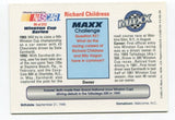 1993 Maxx Premier Richard Childress Signed Card Racing NASCAR AUTO #99