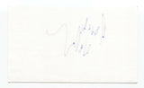 David Wellington Signed 3x5 Index Card Autograph Signature Director