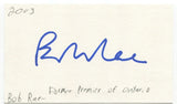 Bob Rae Signed 3x5 Index Card Autographed Signature Ontario Premier Politician