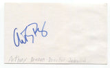 Anthony Drazan Signed 3x5 Index Card Autograph Director Zebrahead