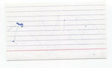 Rich Vos Signed 3x5 Index Card Autographed Signature Actor Comedian