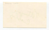 Kathryn Crosby Signed 3x5 Index Card Autographed Actress Bing Crosby's Wife