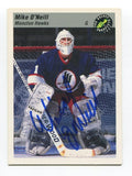 1993 Classic Pro Prospects Mike O'Neill Signed Card Hockey Autograph AUTO #39