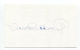 Ron Scovell Signed 3x5 Index Card Autographed Signature Author Ornithologist 