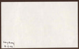 Gary Busey Signed Index Card Signature Vintage Autographed AUTO 