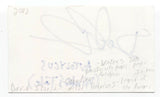 David Storch Signed 3x5 Index Card Autograph Signature Actor Babylon 5
