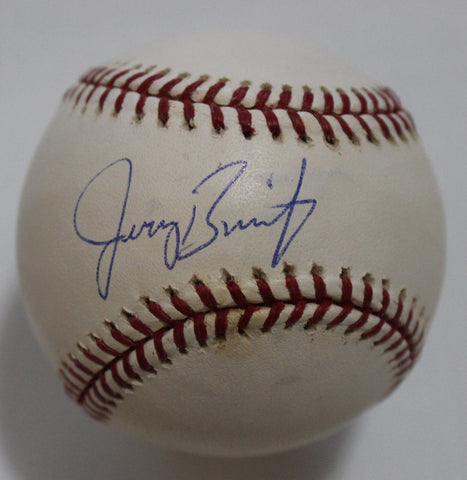 Jeromy Burnitz Single Signed Baseball Autographed Ball Signature