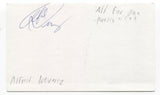All-4-One - Alfred Nevarez Signed 3x5 Index Card Autographed Signature Band