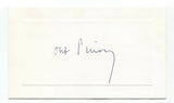 Antoine Pinay Signed Card Autographed Signature France Prime Minister