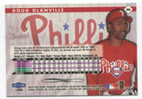 1998 Fleer Tradition Doug Glanville Signed Card Baseball MLB Autograph AUTO #384