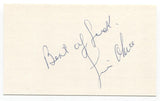 Luis Olmo Signed 3x5 Index Card Baseball Autographed Brooklyn Dodgers Debut 1943