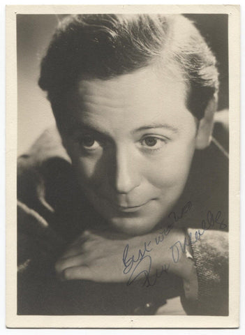 Rex O'Malley Signed Photo Autographed Signature English Actor