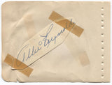 Allie Reynolds Yankees Signed Album Page Autographed Signature Vintage Auto 