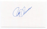 Roy Sievers Signed 3x5 Index Card Autographed MLB Baseball Washington Senators