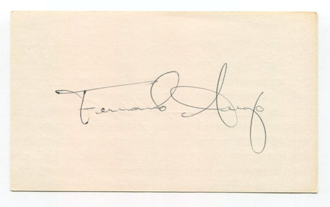 Fernando Arroyo Signed Index Card Autographed Baseball MLB Detroit Tigers