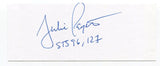 Julie Payette Signed Cut Index Card Autographed NASA Astronaut Space CSA