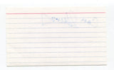 Cam Stewart Signed 3x5 Index Card Autographed Broadcaster Out Of Bounds