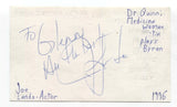 Joe Lando Signed 3x5 Index Card Autographed Signature Actor Dr. Quinn 