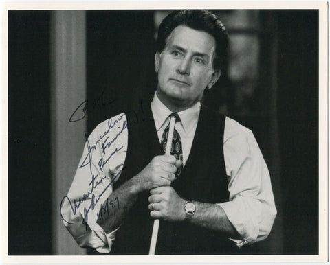 Martin Sheen Signed 8x10 Photo Vintage Autographed Signature Actor Wall Street