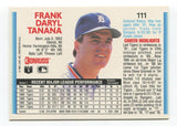 1992 Donruss Frank Tanana Signed Card MLB Baseball Autographed #111