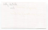 Wally Westlake Signed 3x5 Index Card Autograph Baseball MLB Pittsburgh Pirates