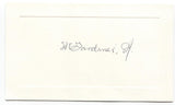 Harold C. Gardiner Signed Card Autographed Signature Author 