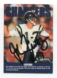 1992 SkyBox John Friesz Signed Card Football Autograph NFL AUTO #300