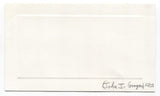John J Grogan Signed Card Autographed Signature Author 
