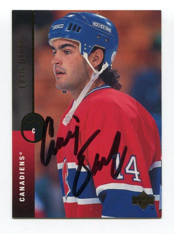 1995 Upper Deck Craig Darby Signed Card Hockey NHL Autograph AUTO #452